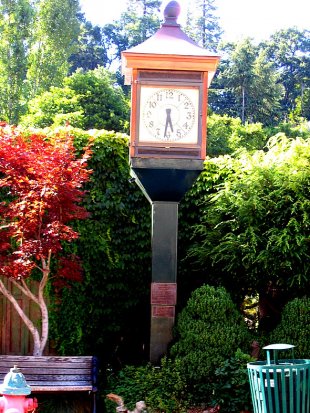 Historic Clock Dedicated & Restored- (medium sized photo)