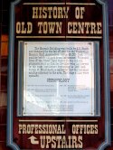 History of Old Town Centre